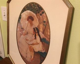 "DAY IN THE PARK" FRAMED PRINT