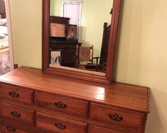 FLANDERS DRESSER W/MIRROR