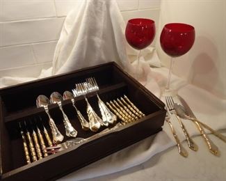 12 place setting flatware by Oneida "Community Stainless"