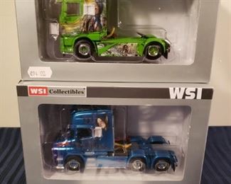 NEW IN BOX WSI TRUCKS WITH COOL PAINT ART