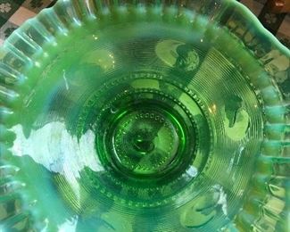 Green glass