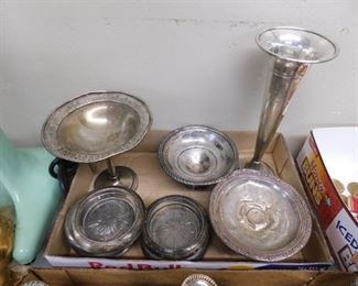 Tray of Sterling Items