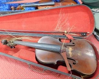 Two Old Violins/Fiddles