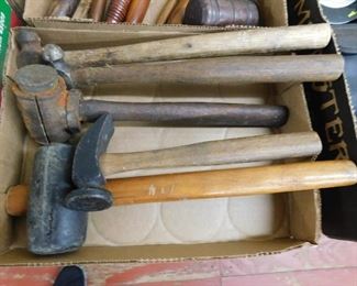 Assorted Old Hammers