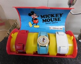 Bradley Mickey Mouse Watch in Original Case
