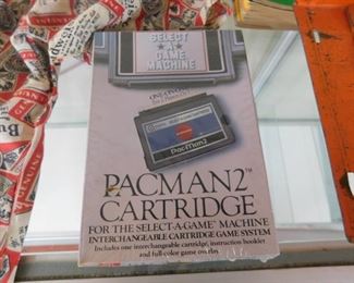 Entex Select-A-Game Pacman 2 Video Cartridge(Sealed)