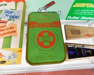 Boy Scout First Aid Tin