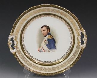 Napoleon porcelain plate
