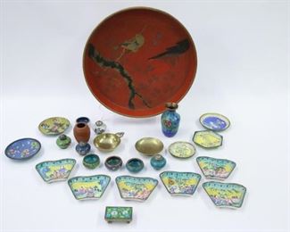 Cloisonne & Chinese lot