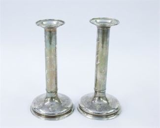 Tiffany & Co Sterling Candlesticks