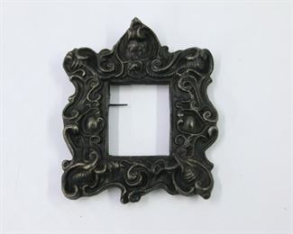 19th C. Cast iron frame