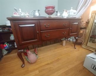 Solid Cherry Hitchcock sideboard