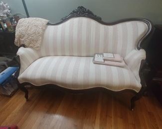 Beautiful carved Victorian sofa
Only $350