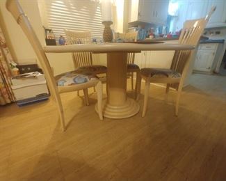 Mid-century 7 piece kitchen set by Bassett Furniture Company