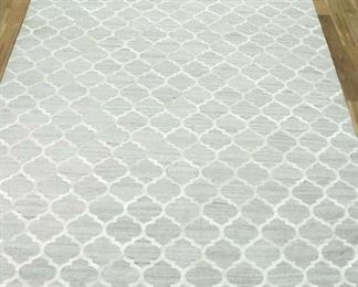 13'X10' Hand Stitched Natural Hide Moroccan Area Rug 