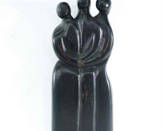 Carved Contemporary Family Figures 