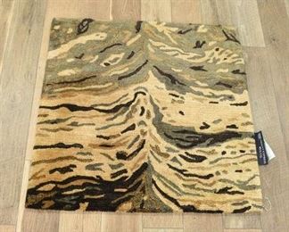 Handmade Tiger Pattern Area Rug