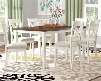 Nadine 7 Piece Dining Table Set