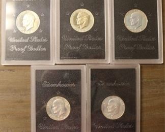 1971-72-74 Silver Proof Ikes