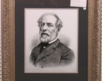 Robert E Lee Portrait by Kurz and Allison