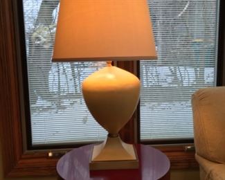 Old Washed Hand Colored Cream Urn Lamp
Wildwood Lamp Company