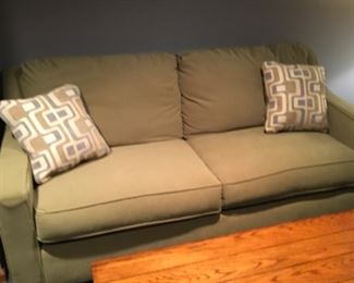 Contemporary Two-Cushion Sofa