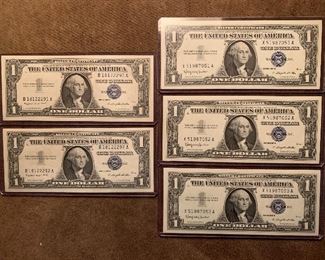 Silver Certificate $1 - Sequential Series