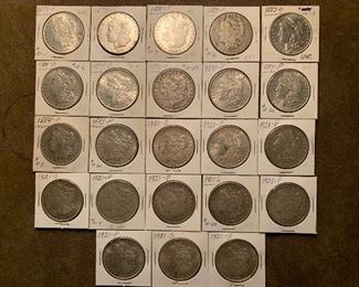 SILVER Morgan Dollars