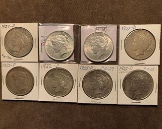 SILVER Peace Dollars