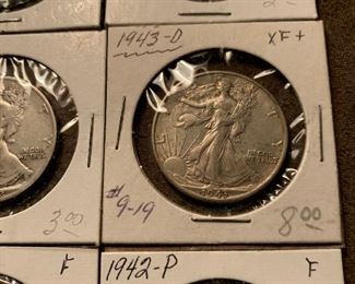 SILVER Walking Liberty Half Dollars