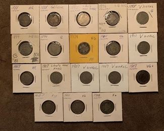 Liberty Head V Nickels