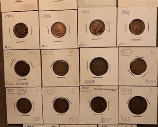 Indian Head Pennies