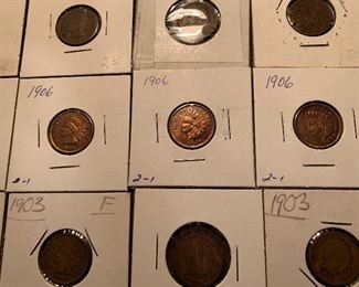 Indian Head Pennies