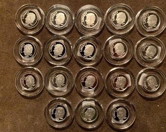 .999 Silver REAGAN Tribute Dimes