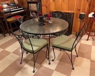 Wrought Iron Patio Set