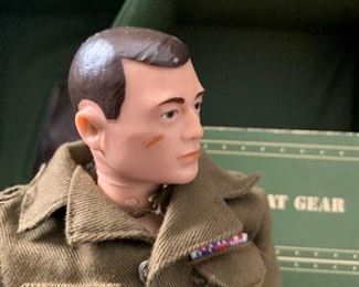 GI Joe Combat Man's Equipment Case with 1960's GI Joe Figure