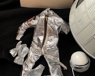 1966 GI Joe Space Capsule with Original Box, Space Capsule, Complete Space Suit, and Records