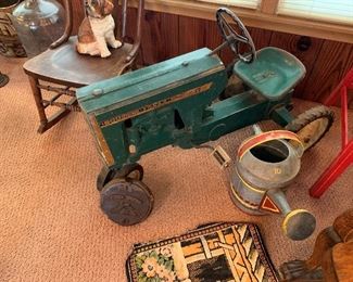 RARE ESKA John Deere Oliver 1800 Pedal Tractor