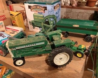 Vintage ERTL Die Cast Toy Tractors