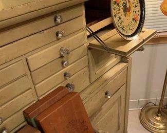 Early 1900's Antique Dental Cabinet
