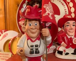 VERY RARE 1974 Nebraska Cornhuskers - Worlds Greatest Fan Decanter