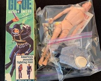 GI Joe Action Sailor with Outfit and Paperwork