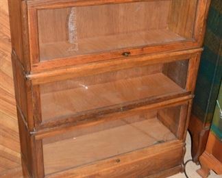 Antique Lawyer's Barrister Stacking Bookcase