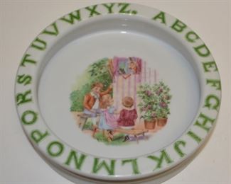 Antique Child's Plate