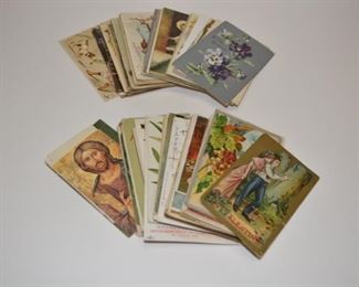Lot Antique Victorian Postcards