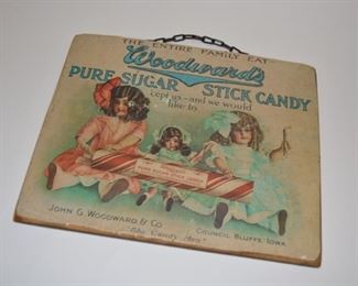 Antique Candy Sign
