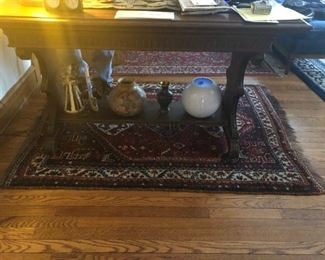 Library Table & Carpet