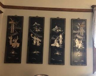 4 Mother of Pearl Panels
