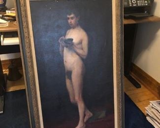Oil Painting Male Nude