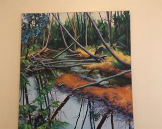 Large Acrylic Painting